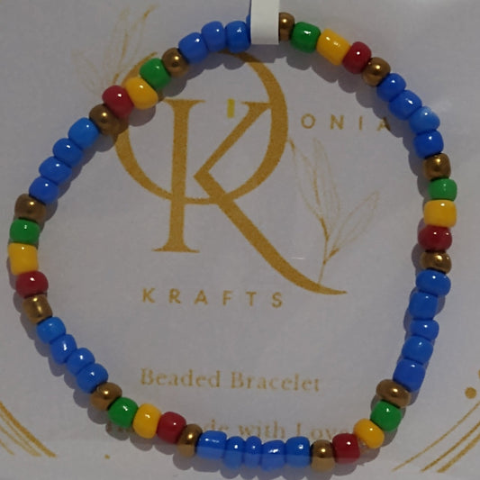 Bead Bracelet (Single)-Royal Spark